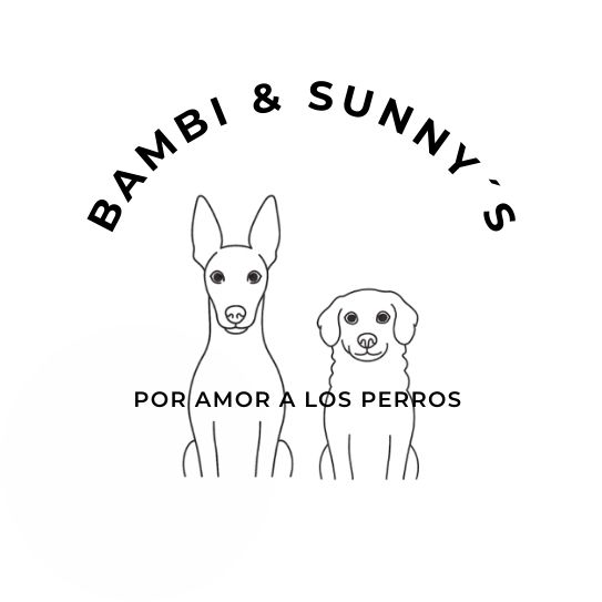 Etikett Bambi und Sunny´s rund 4cm Bambi & Sunny´s Hundefutter